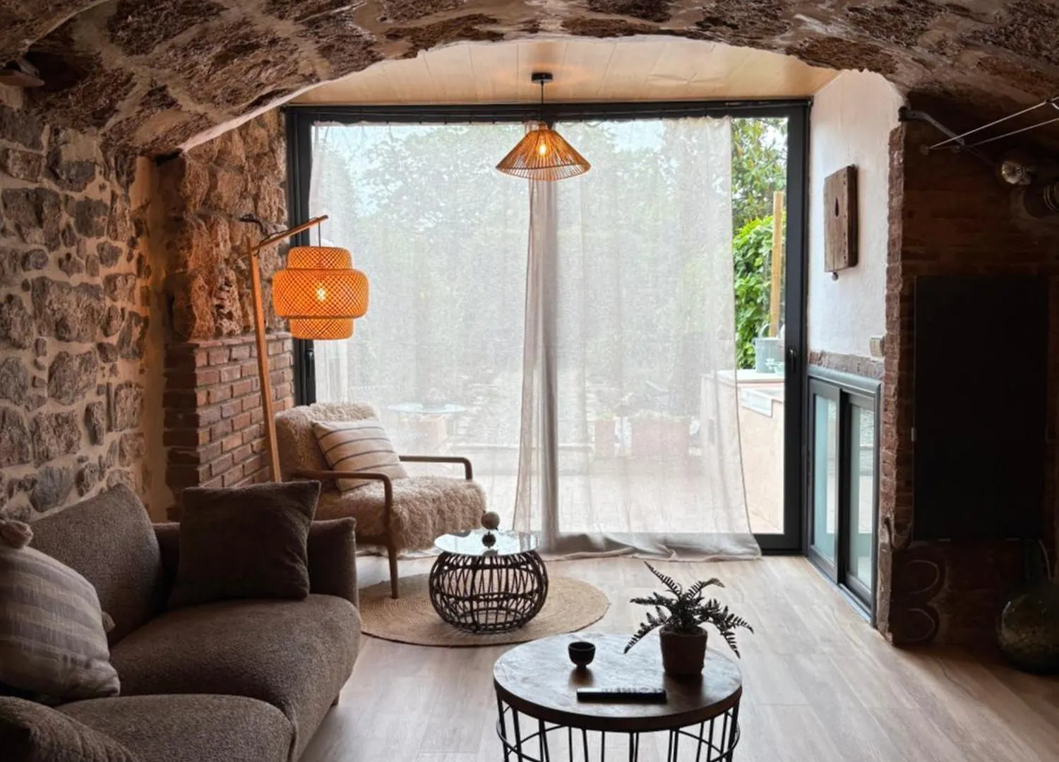 Suite Sant Sebastia Con Jacuzzi, Sauna Y Jardin Moia Apartamento