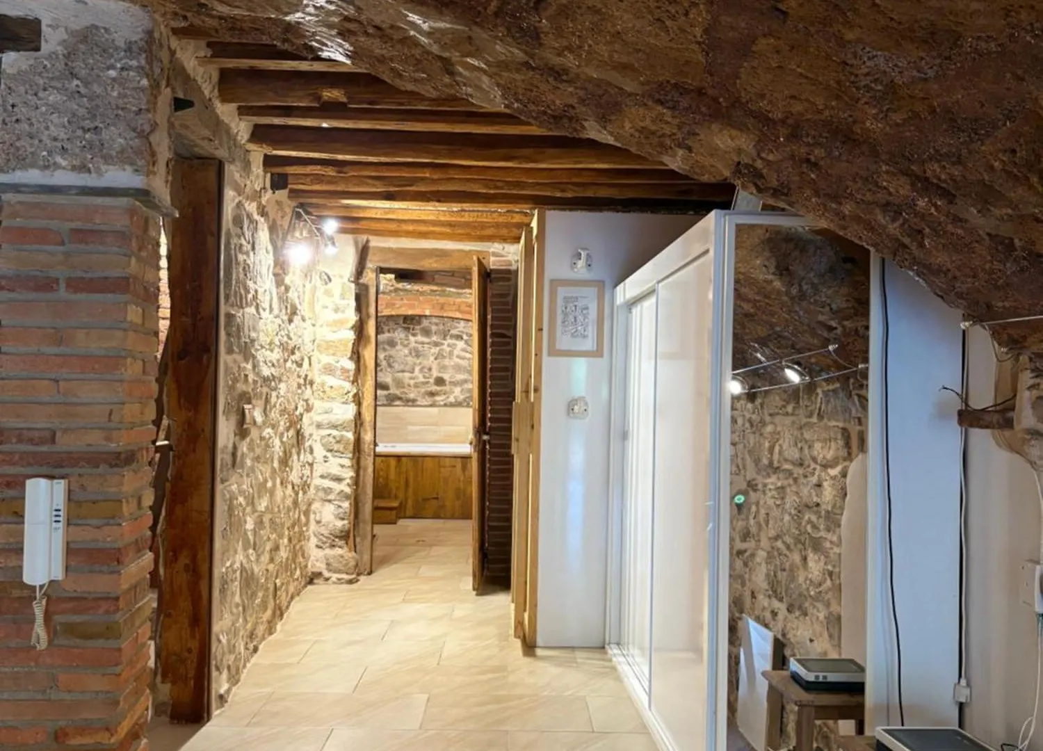Suite Sant Sebastia Con Jacuzzi, Sauna Y Jardin Moia España